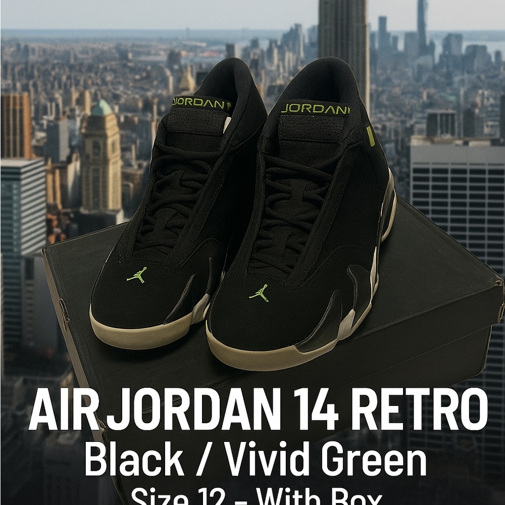 2013 Air Jordan 14 Retro “INDIGLO” – Size 12 – With Box